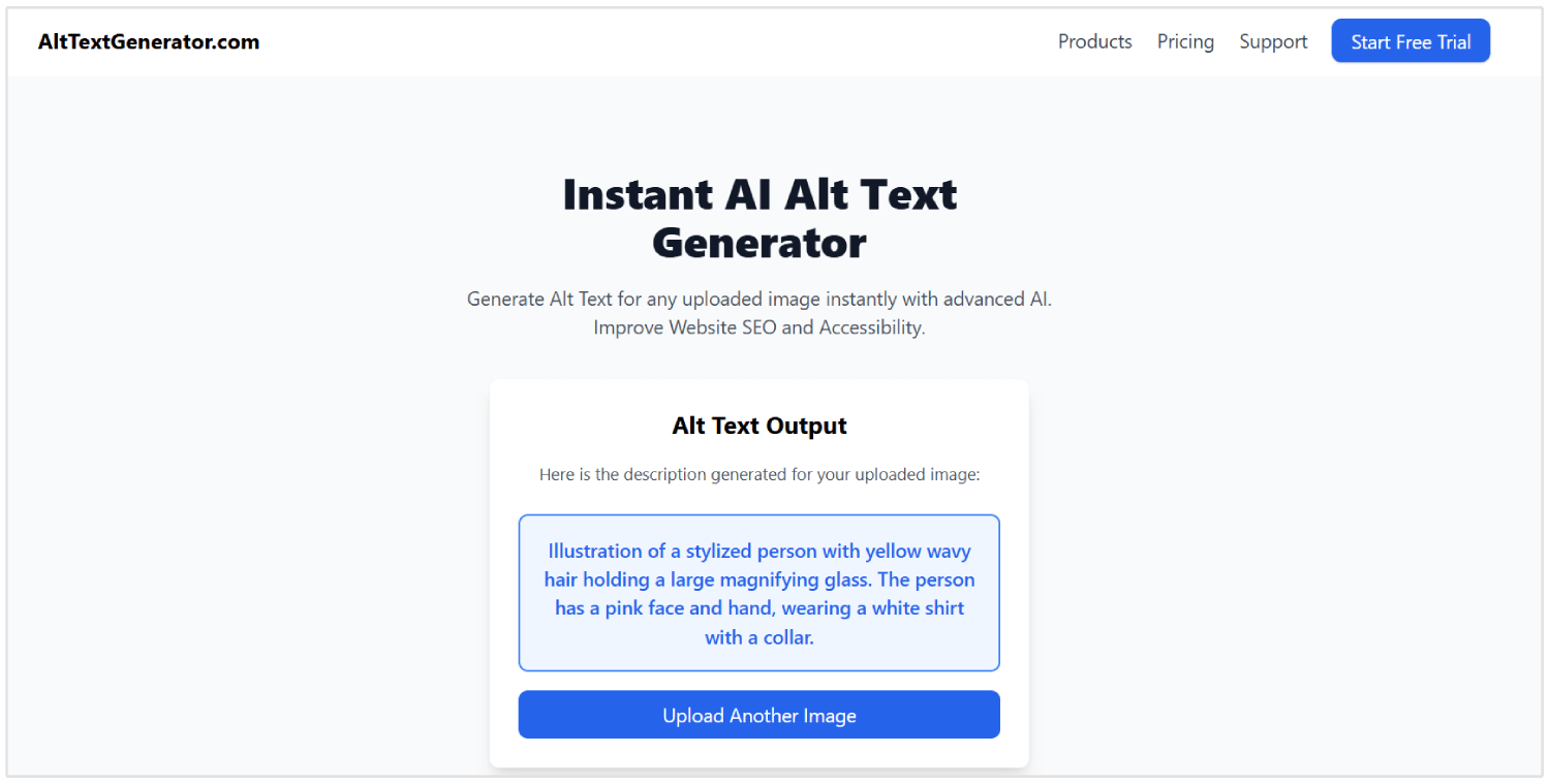 herramienta AltTextGenerator